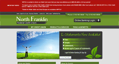 Desktop Screenshot of northfranklinfcu.org